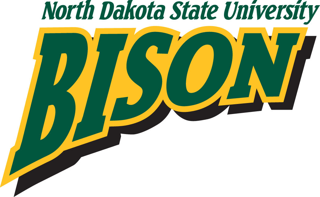 North Dakota State Bison 2005-2011 Wordmark Logo 03 iron on paper